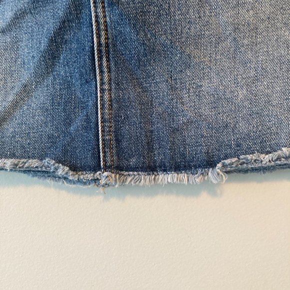 Levis Denim Mini Skirt   size 28 - Picture 5 of 10